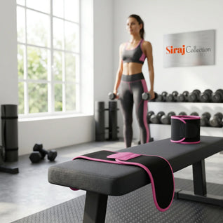 Uni-Sex Adjustable Waist Trimmer Belt - Sweat Slim Support Belt