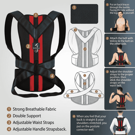 Premium Posture Corrector & Back Support Belt