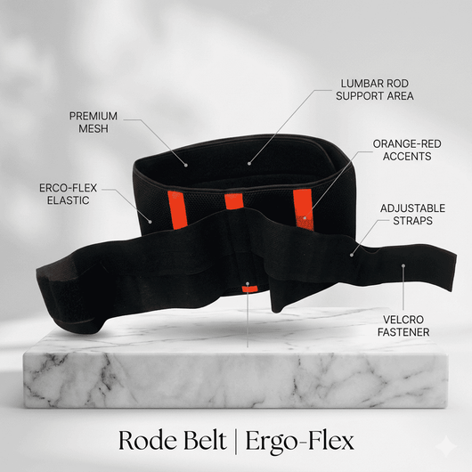 Adjustable Rod Tummy Support Belt – Instant Back Pain Relief & Slimming