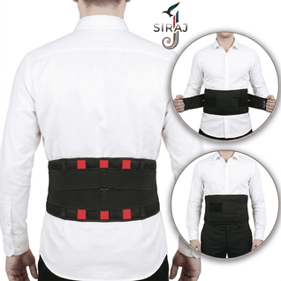 Adjustable Rod Tummy Support Belt – Instant Back Pain Relief & Slimming
